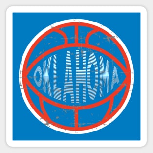 Oklahoma Basketball 2 Magnet